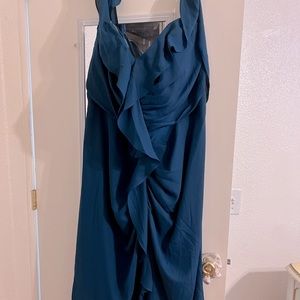 Vavavoom dress from City Chic in emerald. Fits like a 22/24